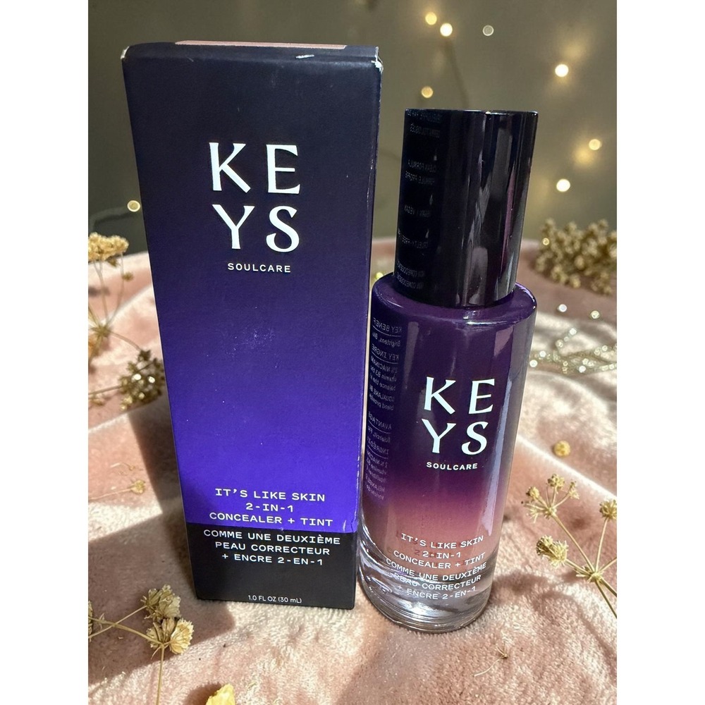 Keys Soulcare - It's Like Skin 2-in-1 Concealer + Tint - Deep Tan Neutral *NIB*